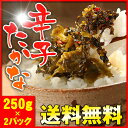 【スーパーSALE】1パック250g入り×2パック!!九州・福岡発【博多久松謹製】辛子たかな辛子高菜は代金引換の選択できません。