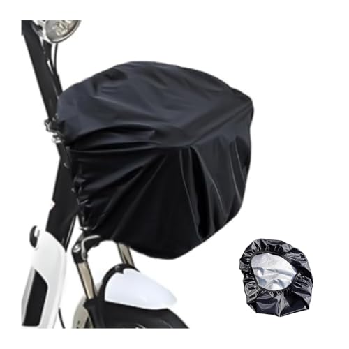 GYWHOOFT 自転車カゴカバー 防水 日焼け防止 通勤自転車用 前後カゴ兼用 大きいサイズ 後ろカゴ 防水カバー レインカバー 前カゴカバー 後カゴカバー 通学 簡単な取り付け