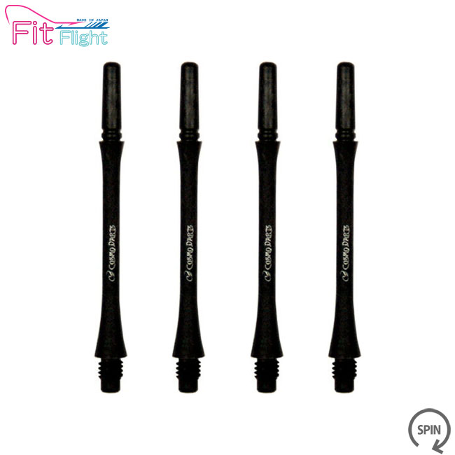 Fit Shaft Carbon XXs CubN 7tBbgVtg J[{Slim Spin Black COSMODARTS RX \tg_[c _[cVtg J[{Vtg J[{ (_[c Vtg darts shaft)    