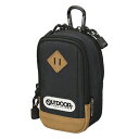 OUTDOOR PRODUCTS(アウトドアプロダクツ) コンパクトカメラとスマホを一緒に収納できる カメラポーチ 01 ブラック ODCP01BK 4977187289220