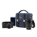 【ポイント10倍キャンペーン中】【アウトレット 訳あり特価】【送料無料】ロープロ(Lowepro) スカウト SH 120 スレートブルー 0056035369315 カメラバッグ ショルダー 一眼レフ おしゃれ