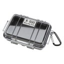 【ポイント10倍キャンペーン】PELICAN(ペリカン) 1020HK ブラック/クリア 1020HKBKCR 4977187880120 小型防水ハードケース