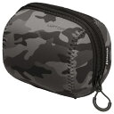 【アウトレット 訳あり特価】ハクバ ルフトデザイン スリムフィット レンズポーチ 90-110 ブラックカモ KLP-LS9011BC 4977187290653