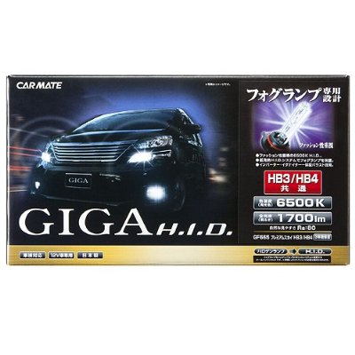 GIGA H.I.D.プレミアムスカイ HB3/HB4共通車検対応 フォグランプ専用コンバージョンキット【カーメイト】GF665