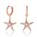 オリビアバートン 日本総代理店 レディース アクセサリー ジュエリー Olivia Burton アンダーザシー スターフィッシュ スパークル ハギー ピアス ローズゴールド 女性 ギフト 彼女 プレゼント【あす楽】