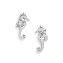 オリビアバートン 日本総代理店 レディース アクセサリー ジュエリー Olivia Burton アンダーザシー シーホース スパークル スタッド ピアス シルバー 女性 ギフト 彼女 プレゼント