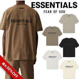 【最大30%OFFクーポン】並行輸入品 FEAR OF GOD ESSENTIALS fog essentials <strong>エッセンシャルズ</strong> Tシャツ クルーネック Tシャツ 夏 半袖 メンズ レディース ユニセックス 正規品 FOG - FEAR OF GOD