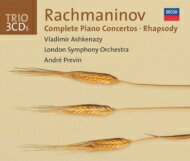【送料無料】 Rachmaninov ラフマニノフ / ピアノ協奏曲全集、Paganinirhapsody、Sonata.2　アシュケナージ（P）プレヴィン＆ロンドン交響楽団 輸入盤 【CD】