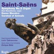 Saint-Saens サン＝サーンス / 交響曲第3番『オルガン付き』、他　チェクナヴォリアン＆ロイヤル・リヴァプール・フィル、他 輸入盤 【CD】