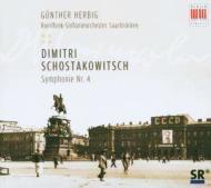 【送料無料】 Shostakovich ショスタコービチ / 交響曲第4番　ヘルビヒ＆ザールブリュッケン放送響 輸入盤 【CD】