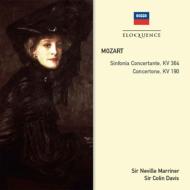 Mozart モーツァルト / 協奏交響曲 K.364、他　マリナー＆ASMF、他 輸入盤 【CD】