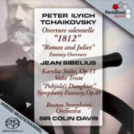 【送料無料】 Tchaikovsky チャイコフスキー / 『1812年』、『ロメオとジュリエット』、他　C.デイヴィス＆ボストン交響楽団 輸入盤 【SACD】