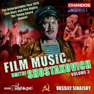 【送料無料】 Shostakovich ショスタコービチ / ショスタコーヴィチ：映画音楽集−3／ロスコー（ピアノ）、シナイスキー（指揮）、BBCフィル 輸入盤 【CD】