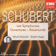 【送料無料】 Schubert シューベルト / 交響曲全集、他 　メニューイン＆メニューイン祝祭管弦楽団（5CD） 輸入盤 【CD】