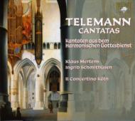Telemann テレマン / 『音楽による礼拝』〜カンタータ集　シュミットヒューゼン、メルテンス、イル・コンチェルティーノ・ケルン(2CD) 輸入盤 【CD】