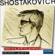 【送料無料】 Shostakovich ショスタコービチ / 弦楽四重奏曲全集［新全集版楽譜使用］　ラズモフスキー・クァルテット(5CD) 輸入盤 【CD】