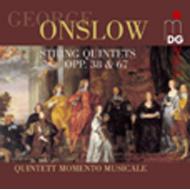 【送料無料】 Onslow オンスロウ / String Quintet Op.38、67　Quintett Momento Musicale 輸入盤 【CD】
