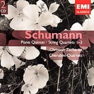Schumann シューマン / Piano Quintet, Comp.string Quartets: Zacharias(P) Cherubini Q 輸入盤 【CD】