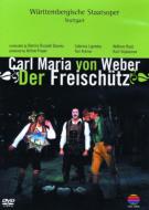 Weber ベーバー / 『魔弾の射手』全曲　フライアー演出、ラッセル・デイヴィス＆ヴュルッテンベルク国立歌劇場、クレーマー、リゲンツァ、他（1983　ステレオ） 【DVD】