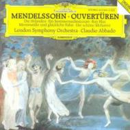 Mendelssohn メンデルスゾーン / 序曲集　アバド＆ロンドン交響楽団 輸入盤 【CD】