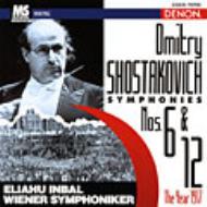 Shostakovich ショスタコービチ / 交響曲第6番、第12番　インバル＆ウィーン交響楽団 【CD】