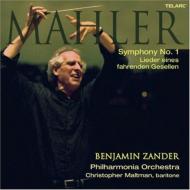 【送料無料】 Mahler マーラー / 交響曲第1番、さすらう若人の歌　ザンダー＆フィルハーモニア管、マルトマン（Br） 輸入盤 【CD】