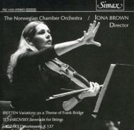 Tchaikovsky チャイコフスキー / Serenade For Strings: I.brown / Norwegian Co +mozart, Britten 輸入盤 【CD】