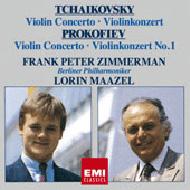 Tchaikovsky チャイコフスキー / Violin Concerto: F.p.zimmermann Maazel / Bpo +prokofiev: Concerto.1 【CD】