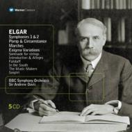 【送料無料】 Elgar エルガー / 主要オーケストラ作品集　A.デイヴィス＆BBC響（5CD） 輸入盤 【CD】