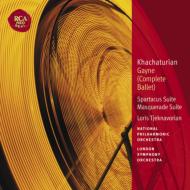 【送料無料】 Khachaturian ハチャトゥリアン / 『ガイーヌ』全曲、『スパルタカス』より、他　チェクナヴォリアン＆ナショナル・フィル、他 輸入盤 【CD】