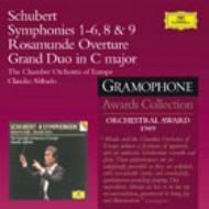 【送料無料】 Schubert シューベルト / 交響曲全集　アバド＆ヨーロッパ室内管弦楽団（5CD）【1983年　管弦楽曲賞】 輸入盤 【CD】