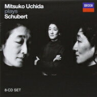 【送料無料】 Schubert シューベルト / ピアノ・ソナタ集　内田光子（8CD） 輸入盤 【CD】