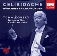 【送料無料】 Tchaikovsky チャイコフスキー / 交響曲第4番、組曲『くるみ割り人形』　チェリビダッケ＆ミュンヘン・フィル 輸入盤 【CD】