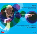 【送料無料】 Haydn ハイドン / ロンドン交響曲(ザロモン・セット)全曲 ショルティ&ロンドン・フィル(4CD) 輸入盤 【CD】