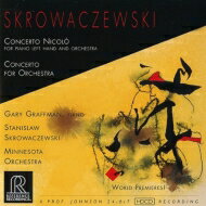 スクロヴァチェフスキ 、 スタニスラフ / オーケストラのための協奏曲、ほか　スクロヴァチェフスキ指揮ミネソタ管、グラフマン（P） 輸入盤 【CD】