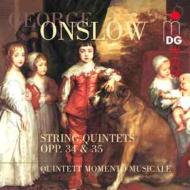 【送料無料】 Onslow オンスロウ / String Quintet Op.34、35　Quintett Momento Musicale 輸入盤 【CD】