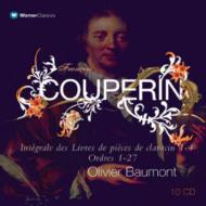 【送料無料】 Couperin F. クープラン / クラヴサン曲集第1巻〜第4巻　ボーモン（cemb）(10CD) 輸入盤 【CD】