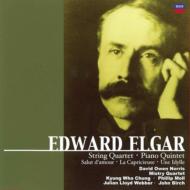 Elgar エルガー / 弦楽四重奏曲、ピアノ五重奏曲、他　ミストリー弦楽四重奏団、ノリス（ピアノ）、他 【CD】