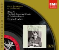 【送料無料】 Bach, Johann Sebastian バッハ / 平均律クラヴィーア曲集全曲　エドウィン・フィッシャー（ピアノ）（3CD） 輸入盤 【CD】