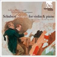 【送料無料】 Schubert シューベルト / ヴァイオリンとピアノのためのソナチネ集　マンゼ（vn）、エガー（fp） 輸入盤 【CD】