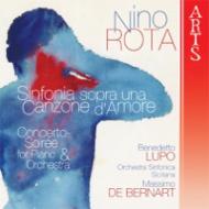 ロータ、 ニーノ（1911-1979） / ある愛の歌による交響曲、夕べの協奏曲　デ・ベルナール＆シチリア交響楽団 輸入盤 【CD】