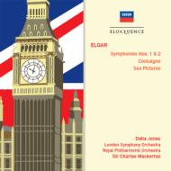 Elgar エルガー / 交響曲第1番、第2番、他　マッケラス＆ロンドン響、ロイヤル・フィル（2CD） 輸入盤 【CD】