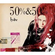 hide (X JAPAN) ヒデ / 50% 50% 【CD Maxi】