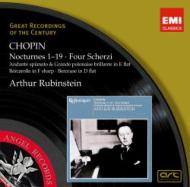 【送料無料】 Chopin ショパン / 夜想曲集、4つのスケルツォ　ルービンシュタイン（2CD） 輸入盤 【CD】