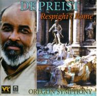 【送料無料】 Respighi レスピーギ / Roman Trilogy　Depreist / Oregon.so 輸入盤 【CD】