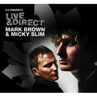 【送料無料】 Cr2 Presents Mark Brown & Micky Slim - Live & Direct 輸入盤 【CD】