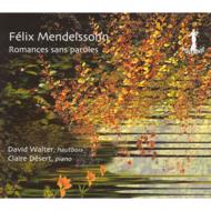 Mendelssohn メンデルスゾーン / (Oboe & Piano)lieder Ohne Worte(Slct): D.walter(Ob, Etc) C.desert(P) 輸入盤 【CD】