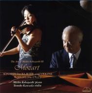 【送料無料】 Mozart モーツァルト / Violin Sonata, 25, 27, 28, 34, 35, : 川田知子(Vn) 小林道夫(P) 【CD】