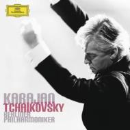 【送料無料】 Tchaikovsky チャイコフスキー / 交響曲全集、スラヴ行進曲、イタリア奇想曲　カラヤン＆ベルリン・フィル（4CD） 輸入盤 【CD】