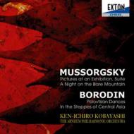 【送料無料】 Mussorgsky ムソルグスキー / 展覧会の絵、禿山の一夜、他　小林研一郎＆アーネム・フィル 【CD】